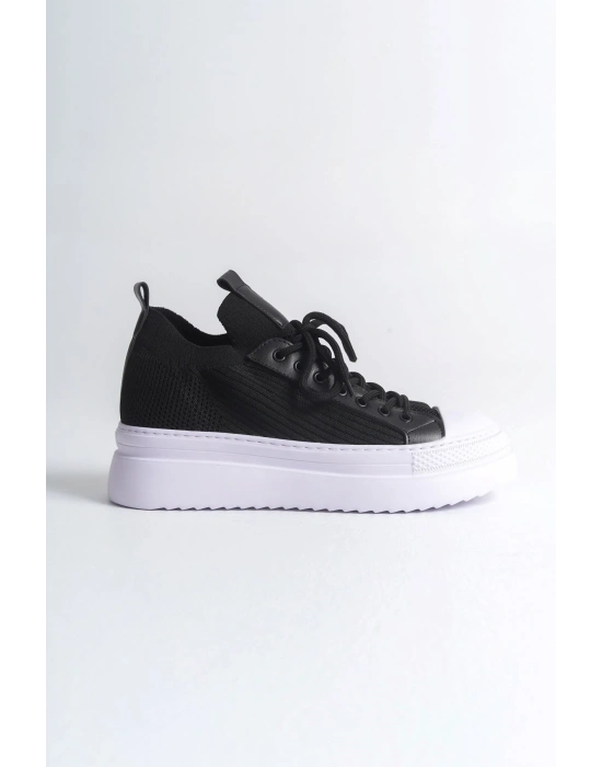 CH2601 - Triko Erkek Ayakkabı SIYAH