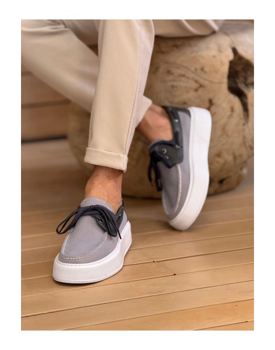 CH2602 - Triko Erkek Ayakkabı ANTRASIT