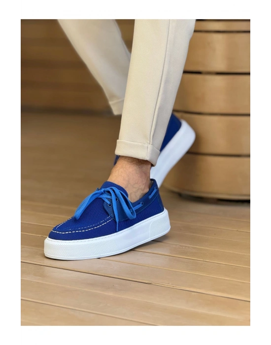 CH2602 - Triko Erkek Ayakkabı MAVI