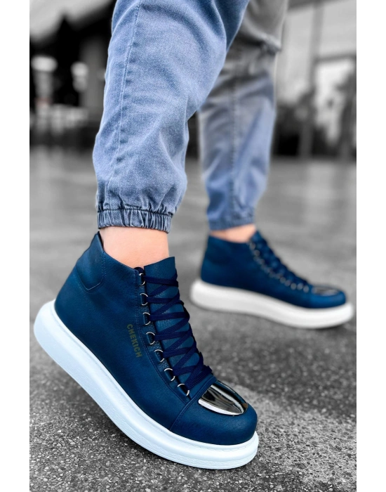 CH267 - CBT Roma Mirror Erkek Bot LACIVERT