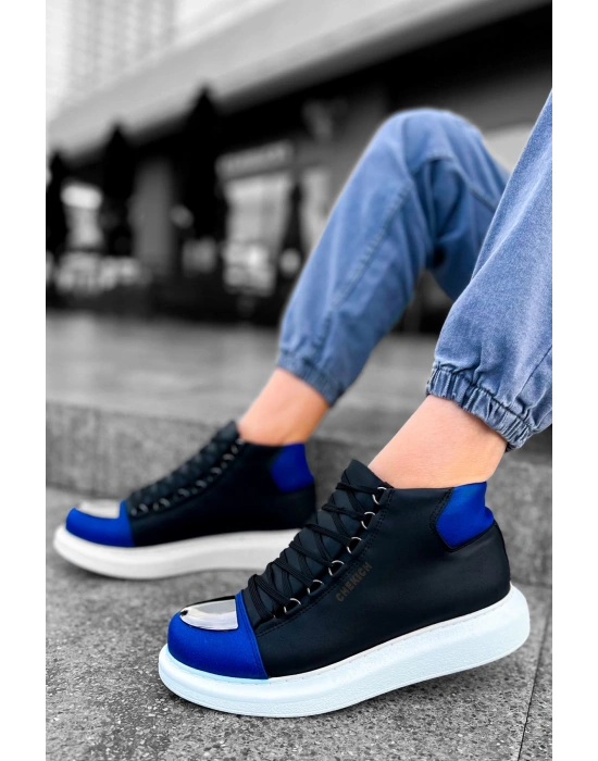 Ch267 Gbt Roma Mirror Erkek Siyah/sax Mavi Erkek Bot