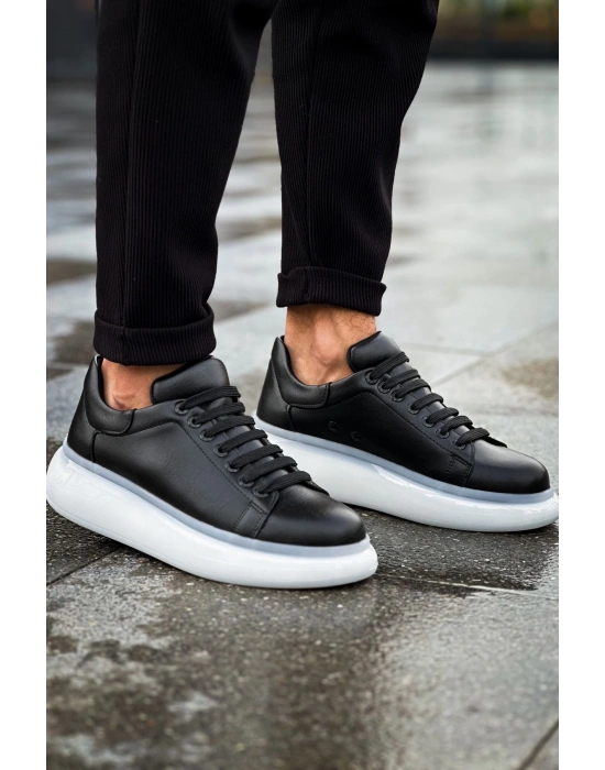 Ch295 Cbt Sollıevo Erkek Ayakkabı Siyah Erkek Sneaker Ayakkabı