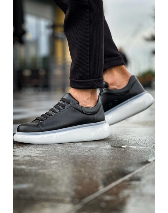 Ch295 Cbt Sollıevo Erkek Ayakkabı Siyah Erkek Sneaker Ayakkabı