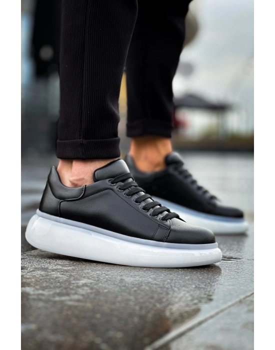 Ch295 Cbt Sollıevo Erkek Ayakkabı Siyah Erkek Sneaker Ayakkabı