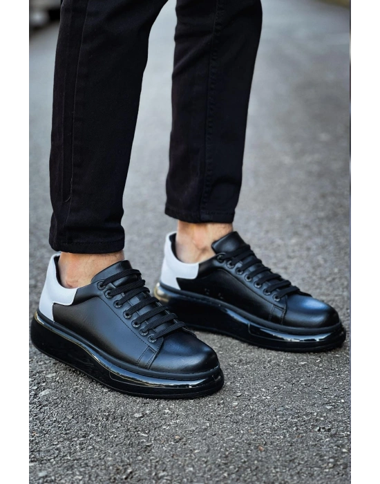 Ch295 Cst Sollıevo Erkek Ayakkabı Siyah/beyaz Erkek Sneaker Ayakkabı