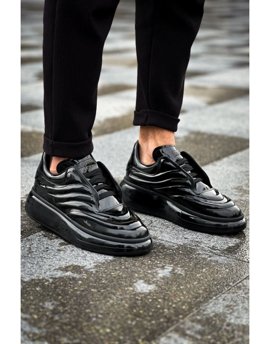 Ch295 Rrt Sollıevo Erkek Ayakkabı Siyah Erkek Sneaker Ayakkabı