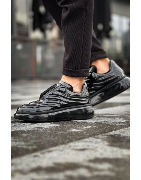 Ch295 Rrt Sollıevo Erkek Ayakkabı Siyah Erkek Sneaker Ayakkabı