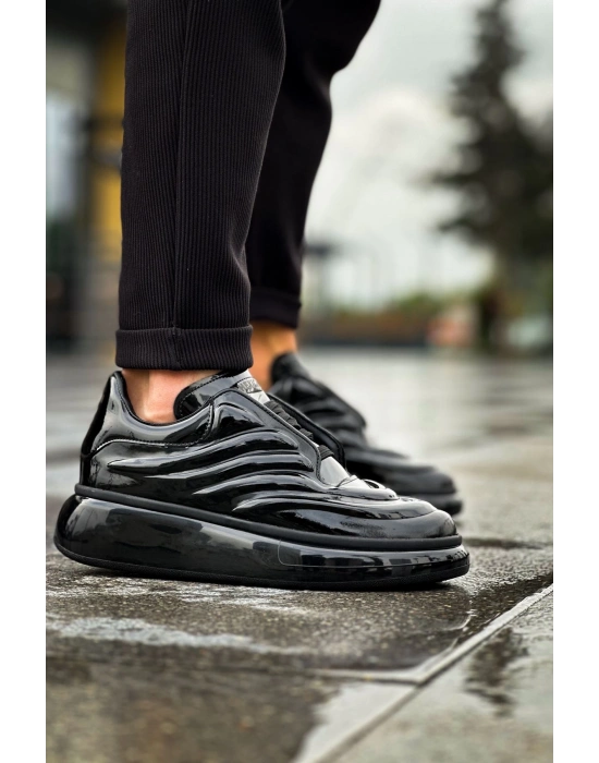 Ch295 Rrt Sollıevo Erkek Ayakkabı Siyah Erkek Sneaker Ayakkabı