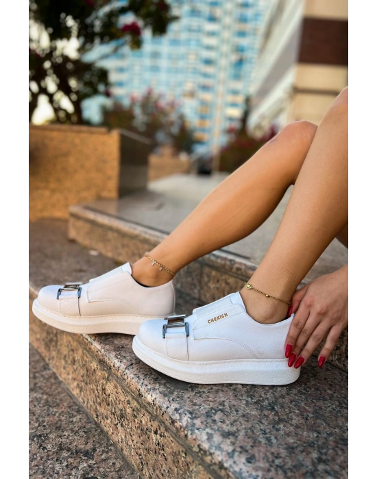 Ch297 Cbt Kadın Ayakkabı Beyaz Kadın Spor Ayakkabı