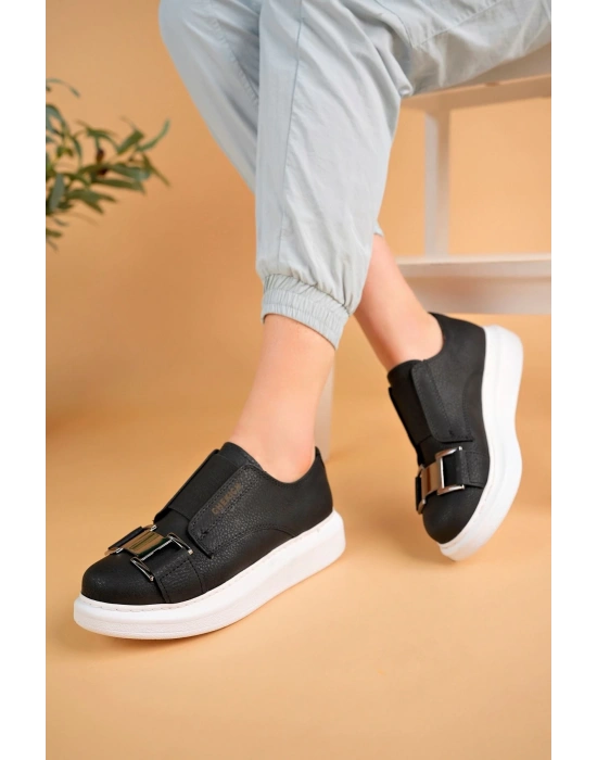 Ch297 Cbt Kadın Ayakkabı Siyah Kadın Spor Ayakkabı