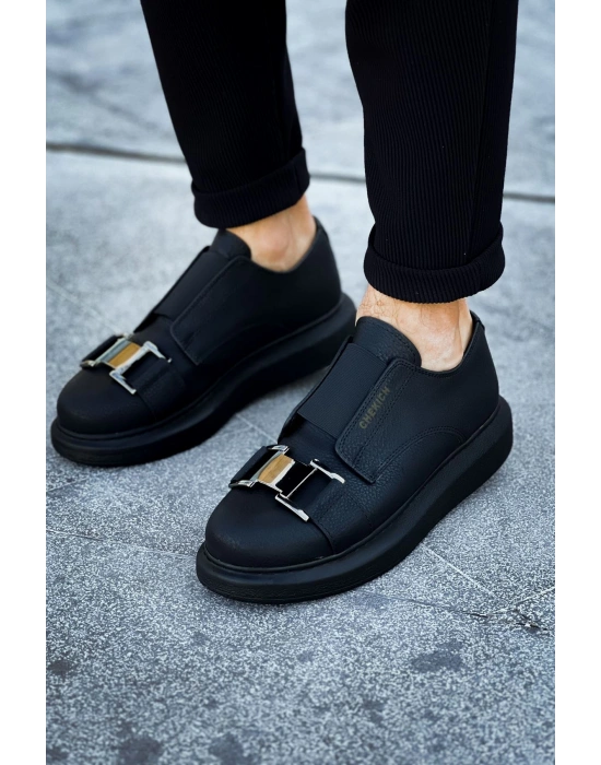 Ch297 Cst Verona Erkek Ayakkabı Siyah Erkek Günlük Ayakkabı