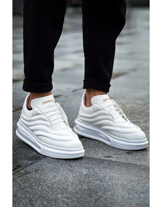 Ch299 Fbt Sollıevo Erkek Ayakkabı Beyaz Erkek Sneaker Ayakkabı