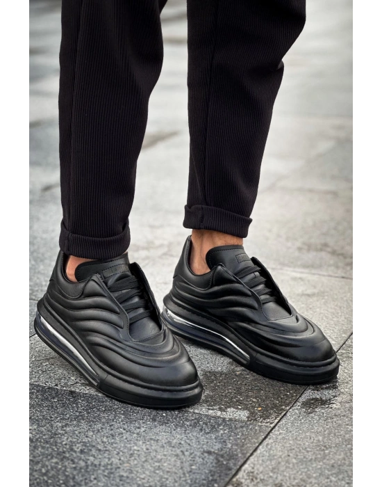 Ch299 Fst Sollıevo Erkek Ayakkabı Siyah Erkek Sneaker Ayakkabı