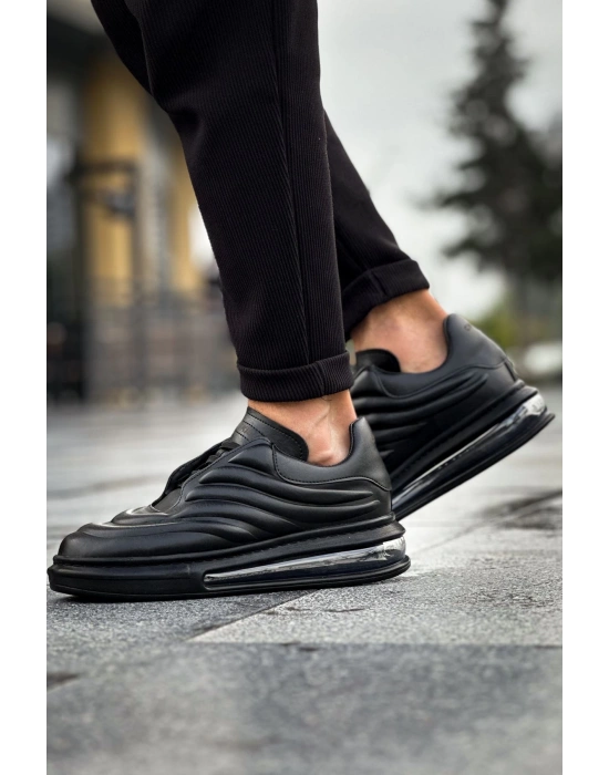 Ch299 Fst Sollıevo Erkek Ayakkabı Siyah Erkek Sneaker Ayakkabı