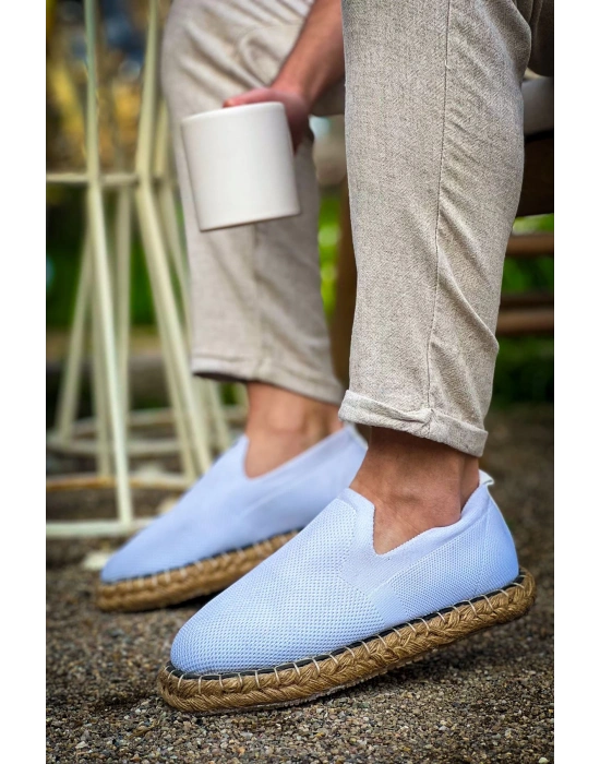 Ch305 Triko Erkek Ayakkabı Beyaz Erkek Sneaker Ayakkabı