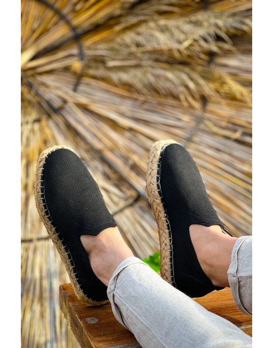 Ch305 Triko Erkek Ayakkabı Siyah Erkek Sneaker Ayakkabı