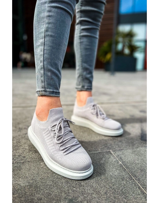 CH307 - RT Tricot Erkek Ayakkabı GRI