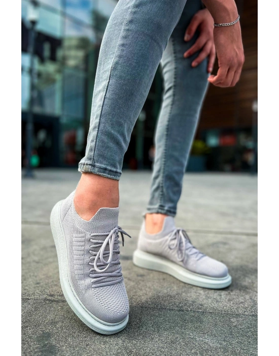 CH307 - RT Tricot Erkek Ayakkabı GRI