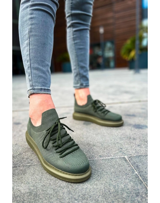 Ch307 Rt Tricot Erkek Ayakkabı Haki Erkek Spor Ayakkabı