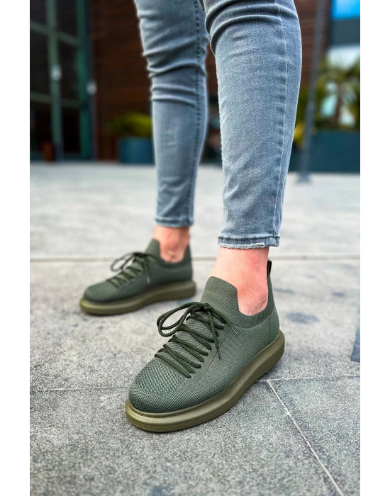 Ch307 Rt Tricot Erkek Ayakkabı Haki Erkek Spor Ayakkabı