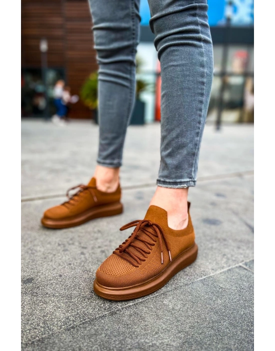 Ch307 Rt Tricot Erkek Ayakkabı Kahve Erkek Spor Ayakkabı