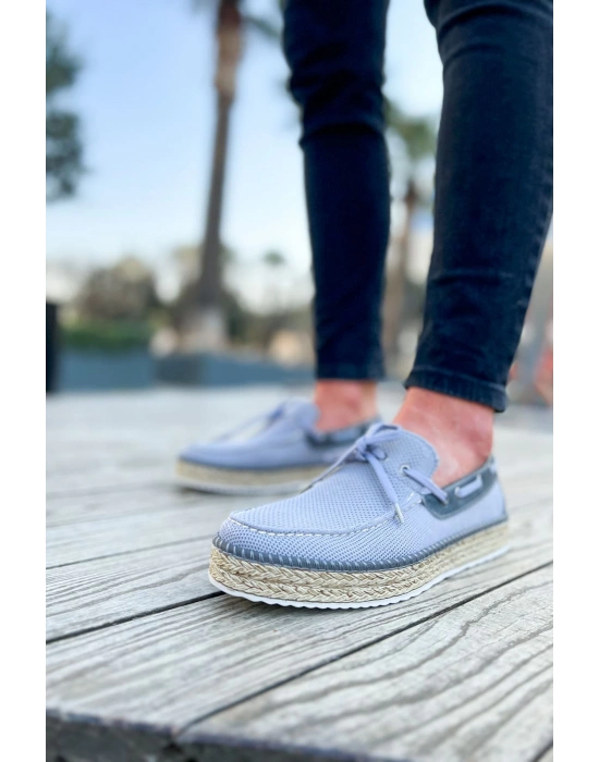 Ch311 Espadril Erkek Ayakkabı Antrasit Erkek Günlük Ayakkabı