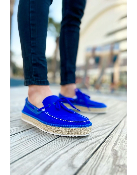 Ch311 Espadril Erkek Ayakkabı Mavi Erkek Günlük Ayakkabı