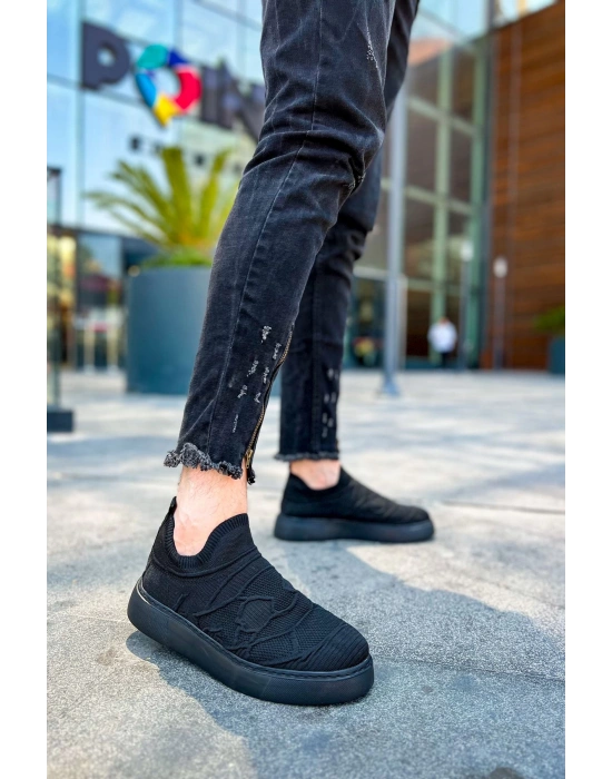 Ch411 Tst Craig Erkek Ayakkabı Siyah Erkek Günlük Ayakkabı