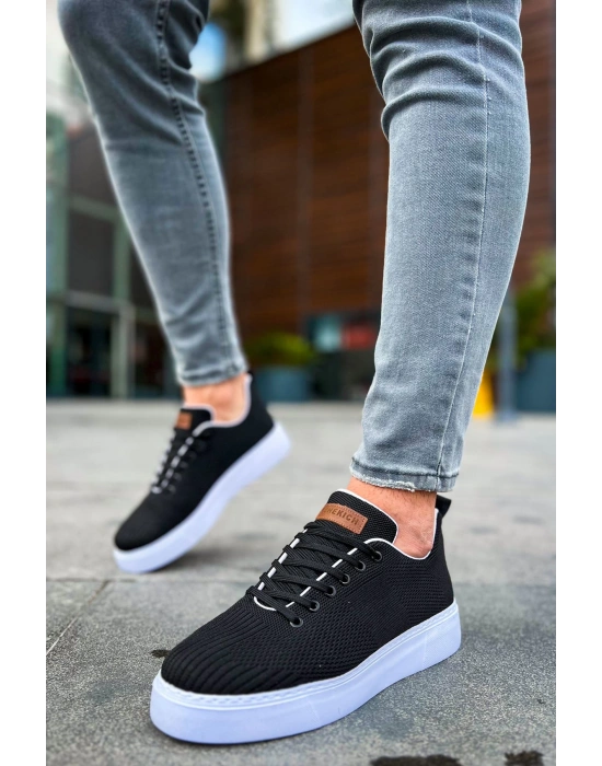 Ch413 Tbt Crew Erkek Ayakkabı Siyah Erkek Günlük Ayakkabı