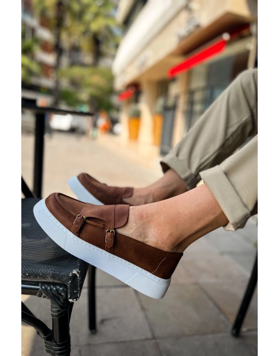 Ch417 Cbt Mancini Erkek Ayakkabı Taba Erkek Günlük Ayakkabı