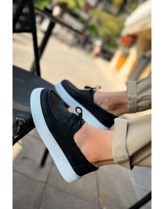 Ch419 Cbt Torrini Erkek Ayakkabı Siyah Erkek Günlük Ayakkabı