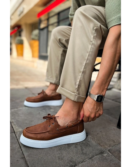 Ch419 Cbt Torrini Erkek Ayakkabı Taba Erkek Günlük Ayakkabı