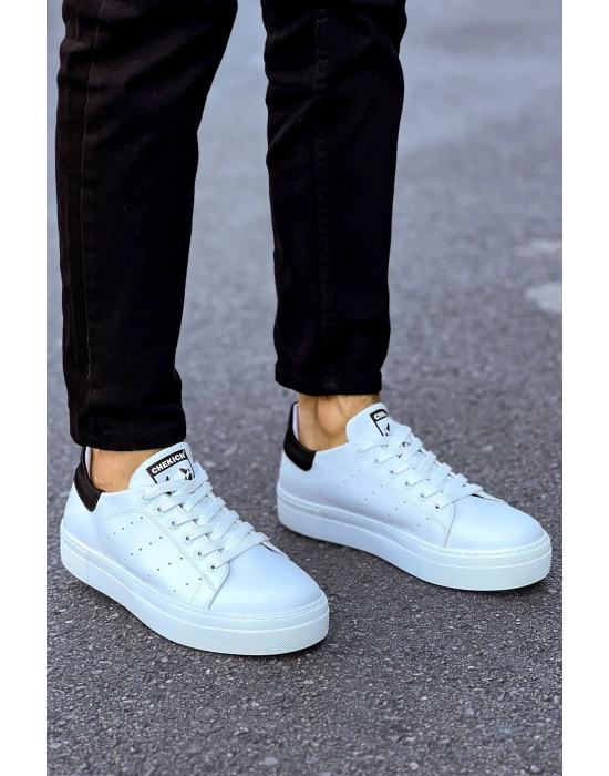 CH983 - CBT Tennis Erkek Ayakkabı BEYAZ/SIYAH