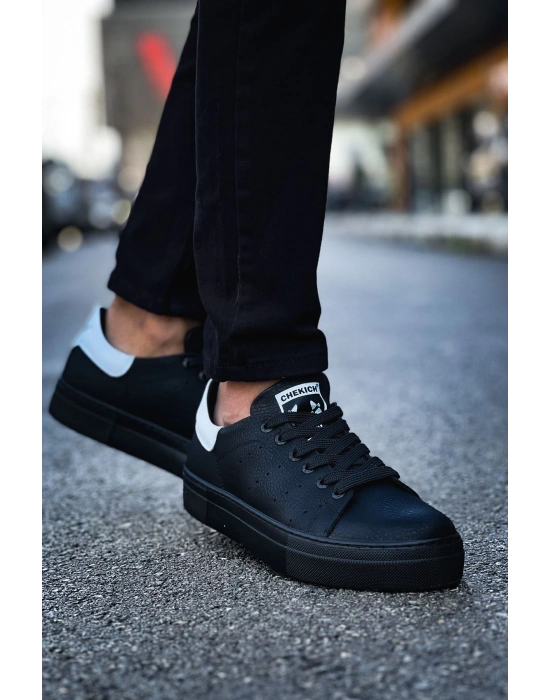 CH983 - CST Tennis Erkek Ayakkabı SIYAH/BEYAZ