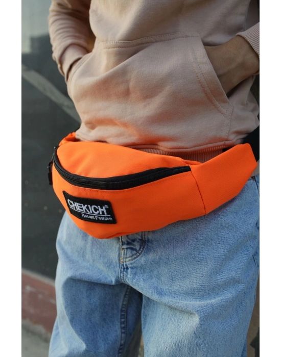 CNT002  Keten Erkek Çapraz Çantası TURUNCU