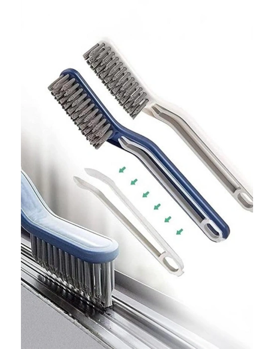 Çok Amaçlı Ergonomik Temizlik Fırçası & Pratik Mutfak Ve Banyo Lavabo Fırçası (25 cm)
