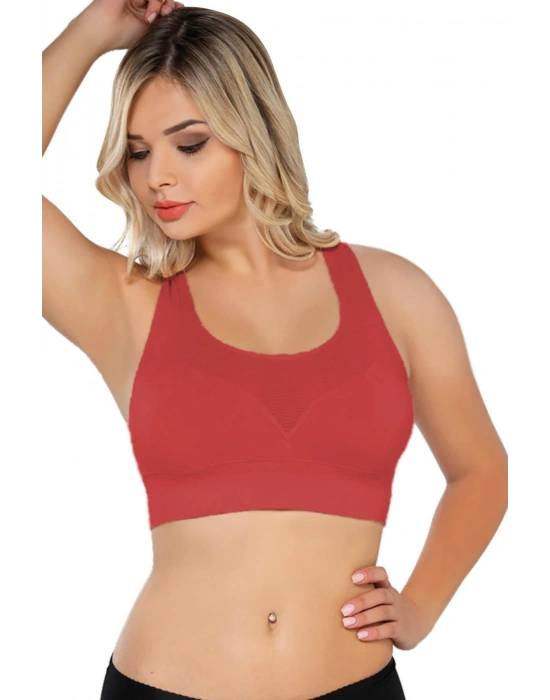 CORAL MI Emay 4027 Seamless Tül Pedli Toparlayıcı Büstiyer