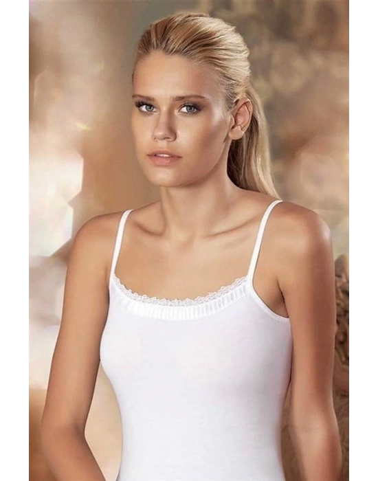 Dantelli İp Askılı Atlet B612