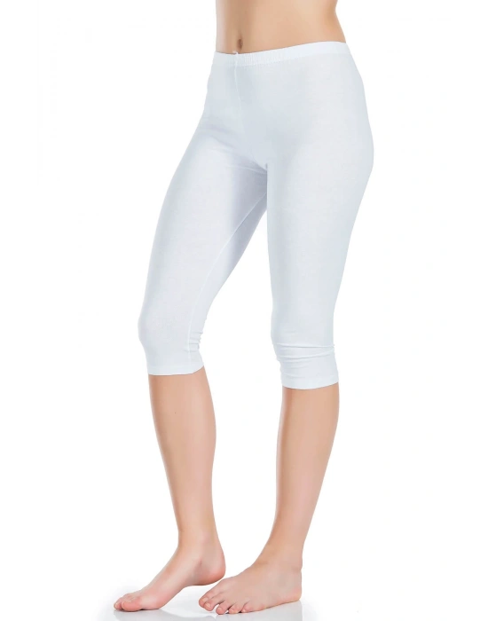 Derya Kurşun Battal Lastikli Kısa Kadın Tayt 411B