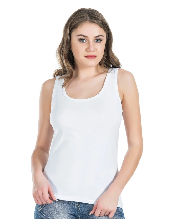 Derya Kurşun Dekolte Güpürlü Kadın Atlet 178