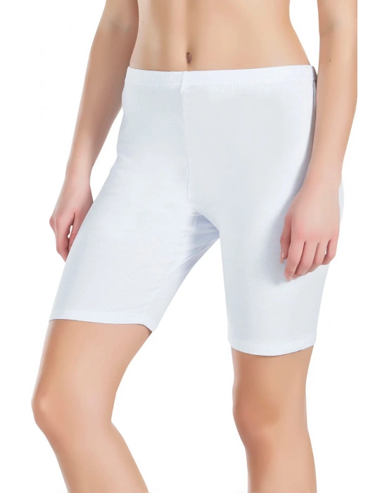 Derya Kurşun Likralı Battal Kısa Kadın Tayt 412B