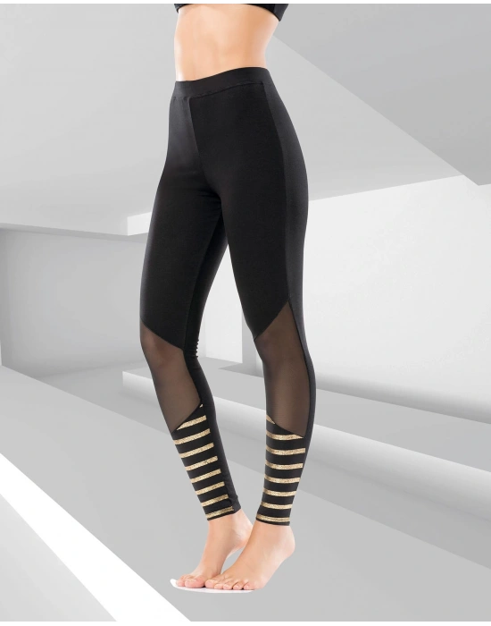 Derya Kurşun Modelli Kadın Tayt 0557