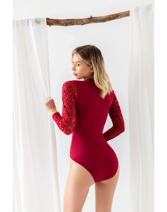 DEVORE ÇITÇITLI BADİ BORDO (MGP11850)
