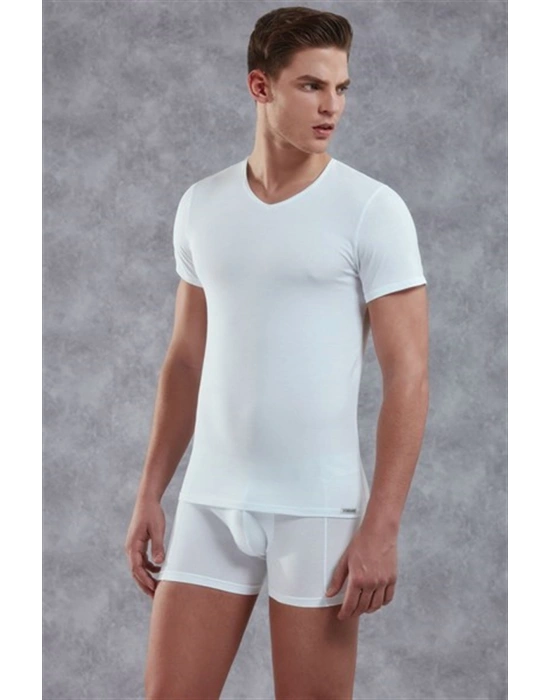 Doreanse 2855 Vücudu Saran Rahat T-Shirt