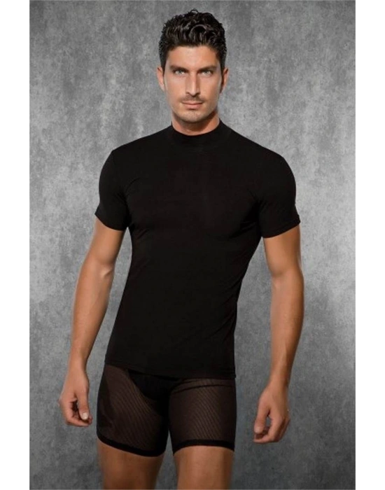 Doreanse  Balıkçı Yaka Vücudu Saran Tişört 2730