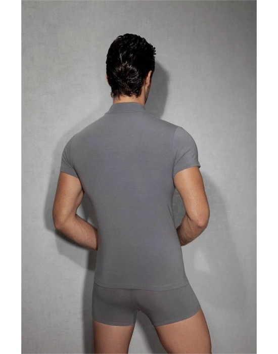 Doreanse  Balıkçı Yaka Vücudu Saran Tişört 2730