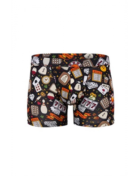 Doreanse Erkek Modal Baskılı Boxer 1817
