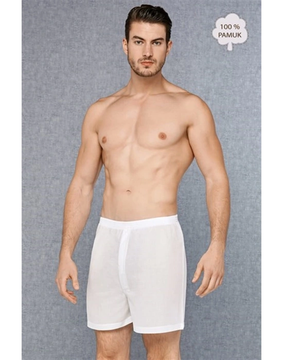 Doreanse Erkek Pamuk Astarlı Uzun Bol Paça Boxer 1525