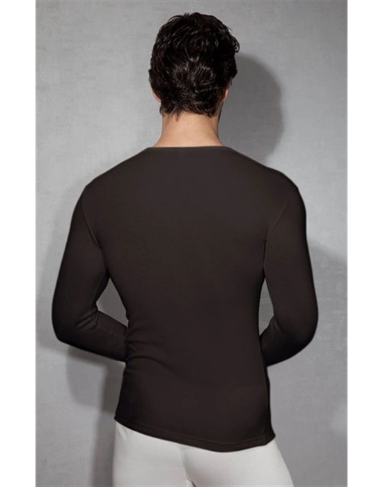 Doreanse Erkek Yuvarlak Yaka Uzun Kol T Shirt 2965