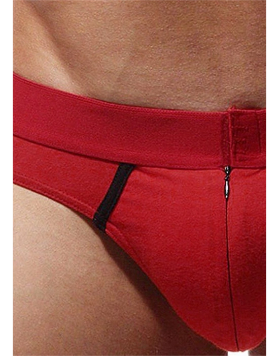 Doreanse  Fermuarlı Slip Külot 1269